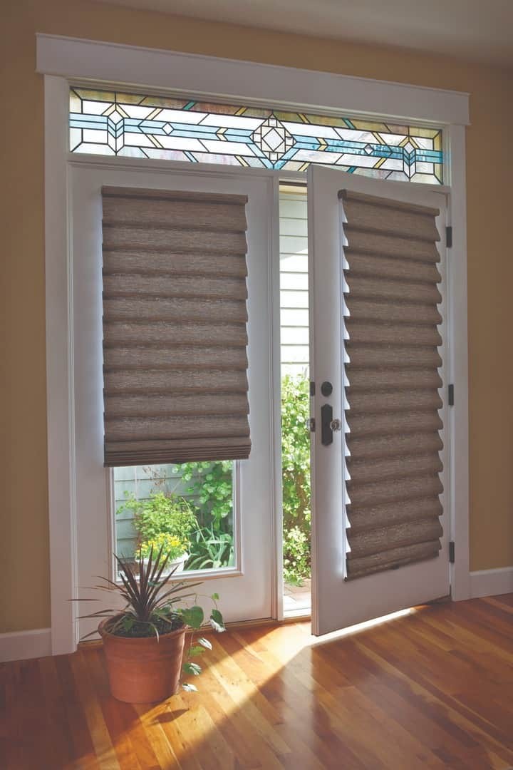 Vignette® Roman Shades near Sioux Falls, South Dakota (SD), that offer custom designs and cordless operation