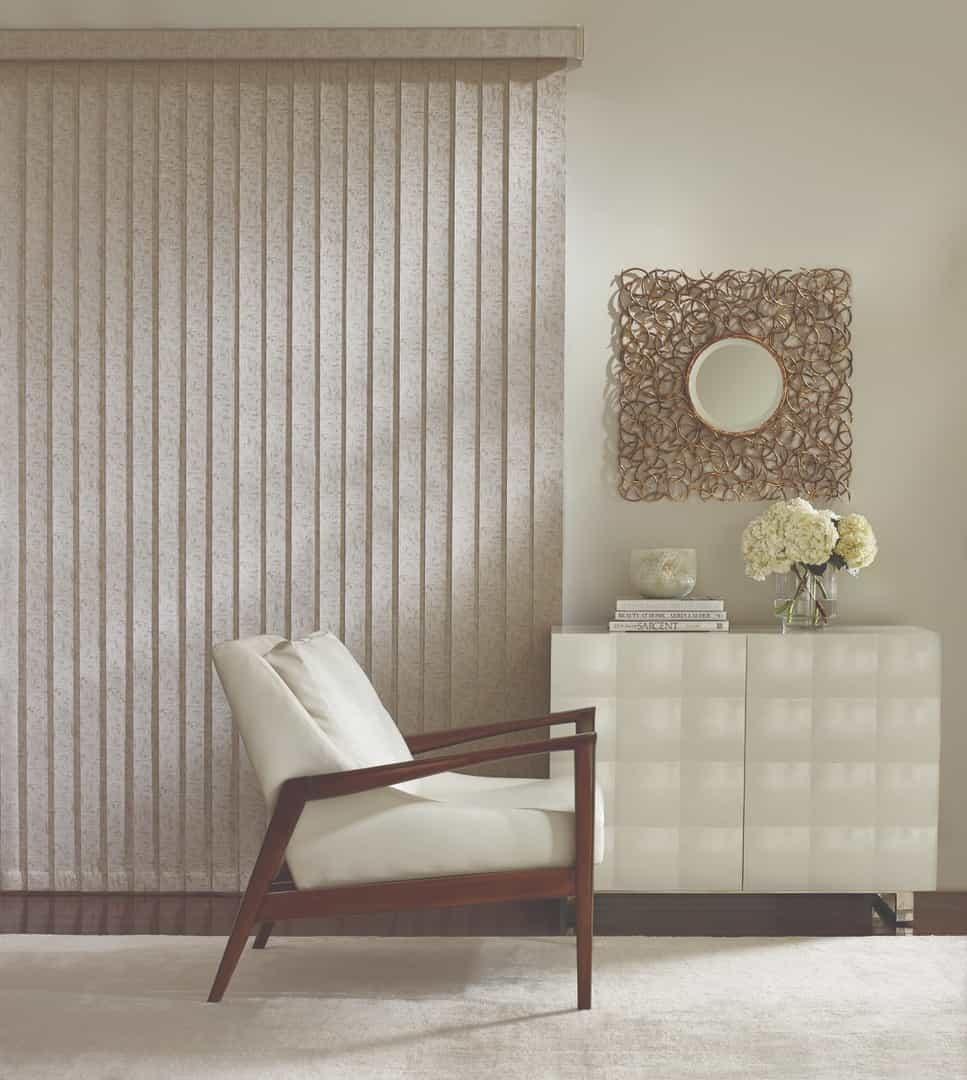 Somner® Custom Vertical Blinds near Sioux Falls, South Dakota (SD), that revamp vertical windows.