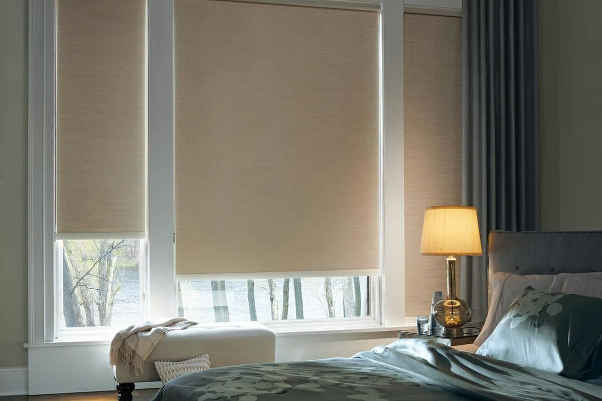 Best Shades for Bedrooms, Hunter Douglas Designer Roller Shades near Sioux Falls, South Dakota (SD)